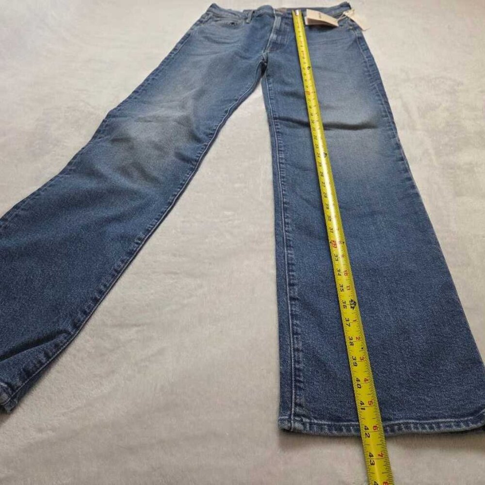 New 30 MOTHER x Anthropologie The Kick It high-rise jeans in Tequila Sunrise - Picture 6 of 12